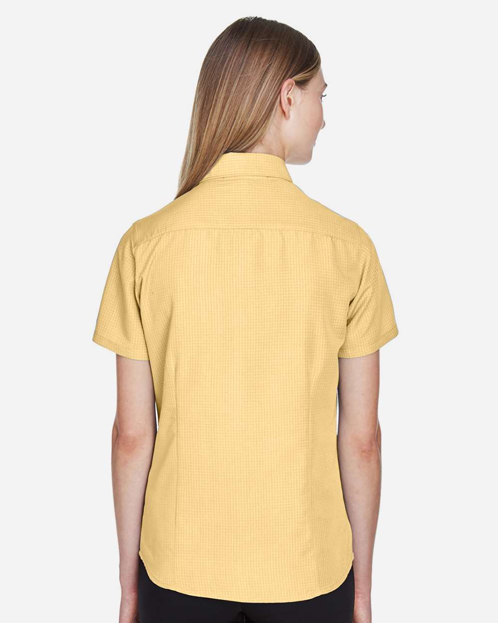 đ„ Harriton Women Barbados Textured Camp Shirt Short Sleeve Up To 3XL M560W - Picture 46 of 51