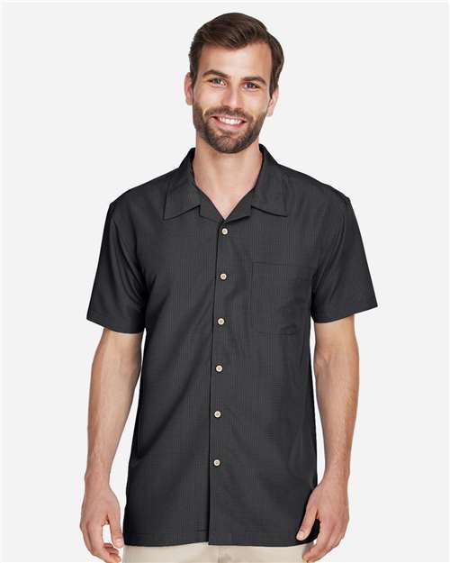 Men's Barbados Textured Camp Shirt