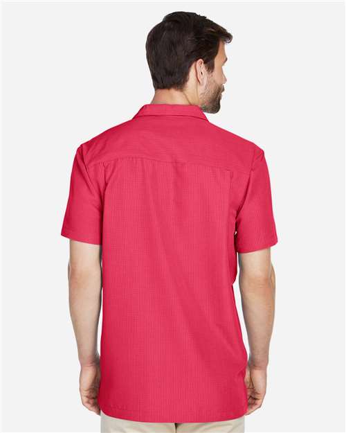 Men's Barbados Textured Camp Shirt