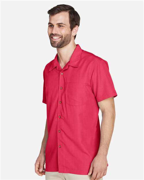 Men's Barbados Textured Camp Shirt