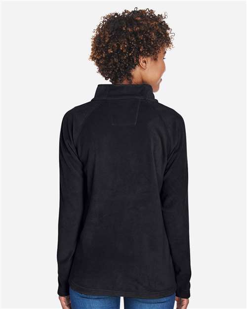 Women's Campus Microfleece Jacket – On Model – Back