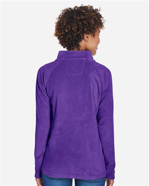 Women's Campus Microfleece Jacket – On Model – Back