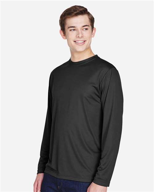 Men's Zone Performance Long Sleeve T-Shirt – On Model – Side
