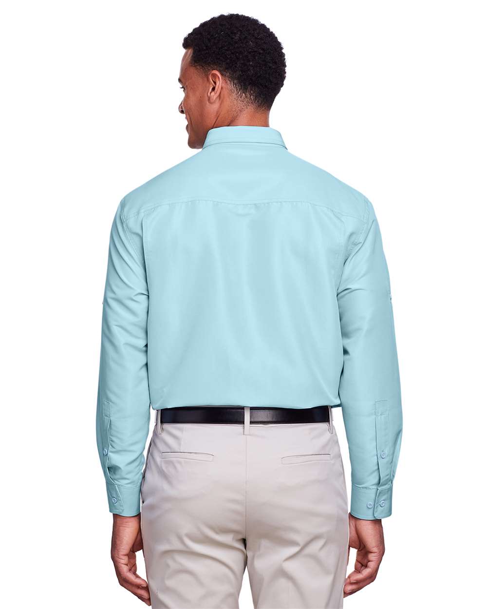 π₯ Harriton Men Key West Performance Staff Shirt pocket Up To 5XL M580L - Picture 11 of 36