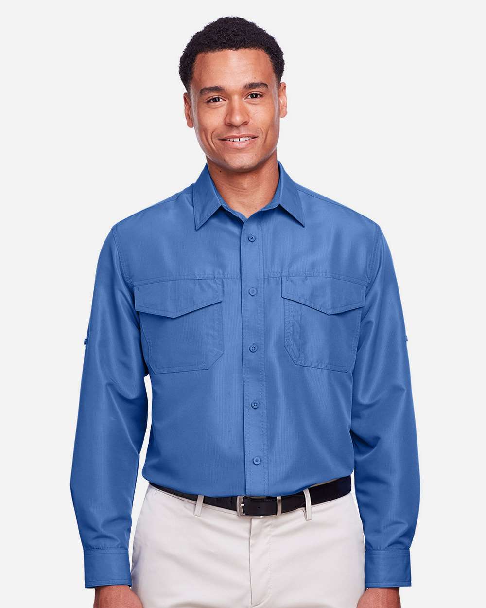 π₯ Harriton Men Key West Performance Staff Shirt pocket Up To 5XL M580L - Picture 28 of 36