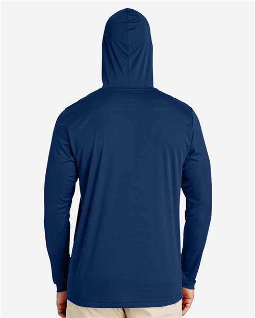 Men's Zone Performance Hooded T-Shirt – On Model – Back