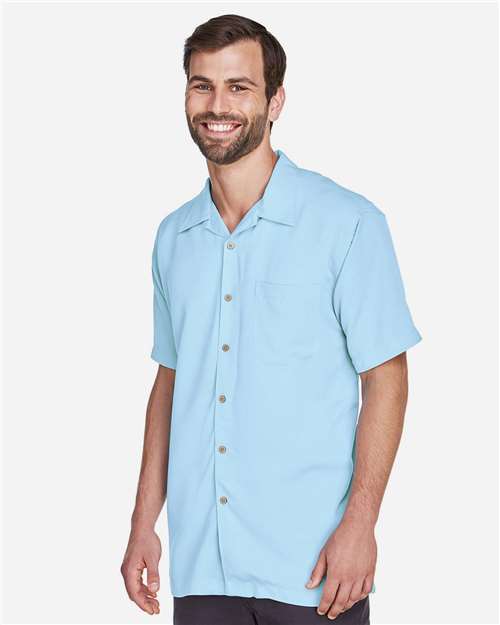 Men's Bahama Cord Camp Shirt – On Model – Side