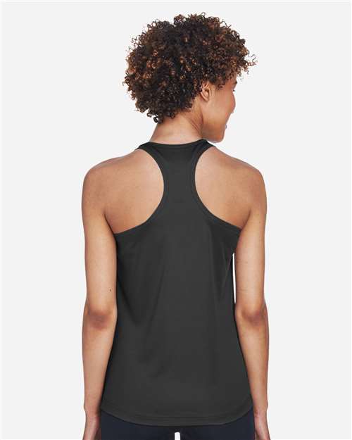 Women's Zone Performance Racerback Tank – On Model – Back