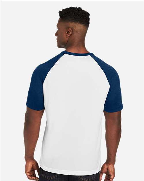 Unisex Zone Colorblock Raglan T-Shirt