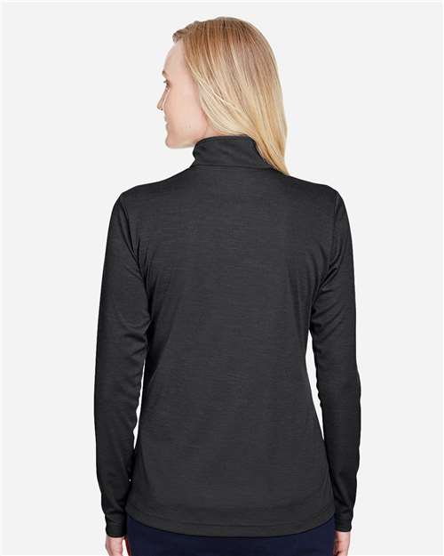 Women's Zone Sonic Heather Performance Quarter-Zip Pullover