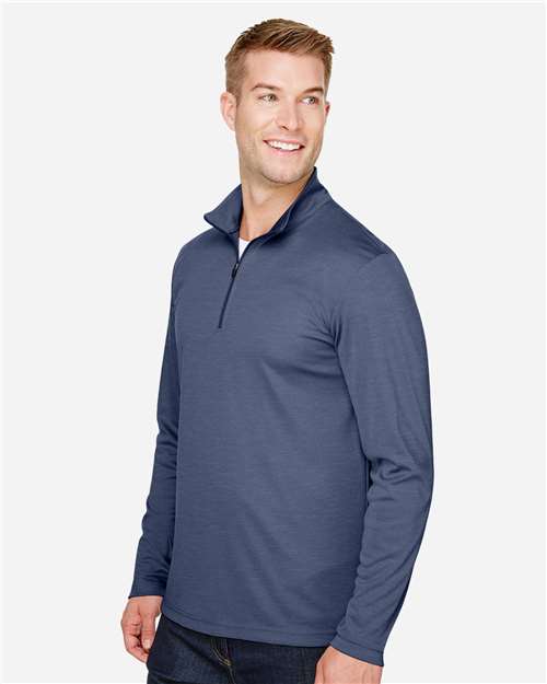 Men's Zone Sonic Heather Performance Quarter-Zip Pullover