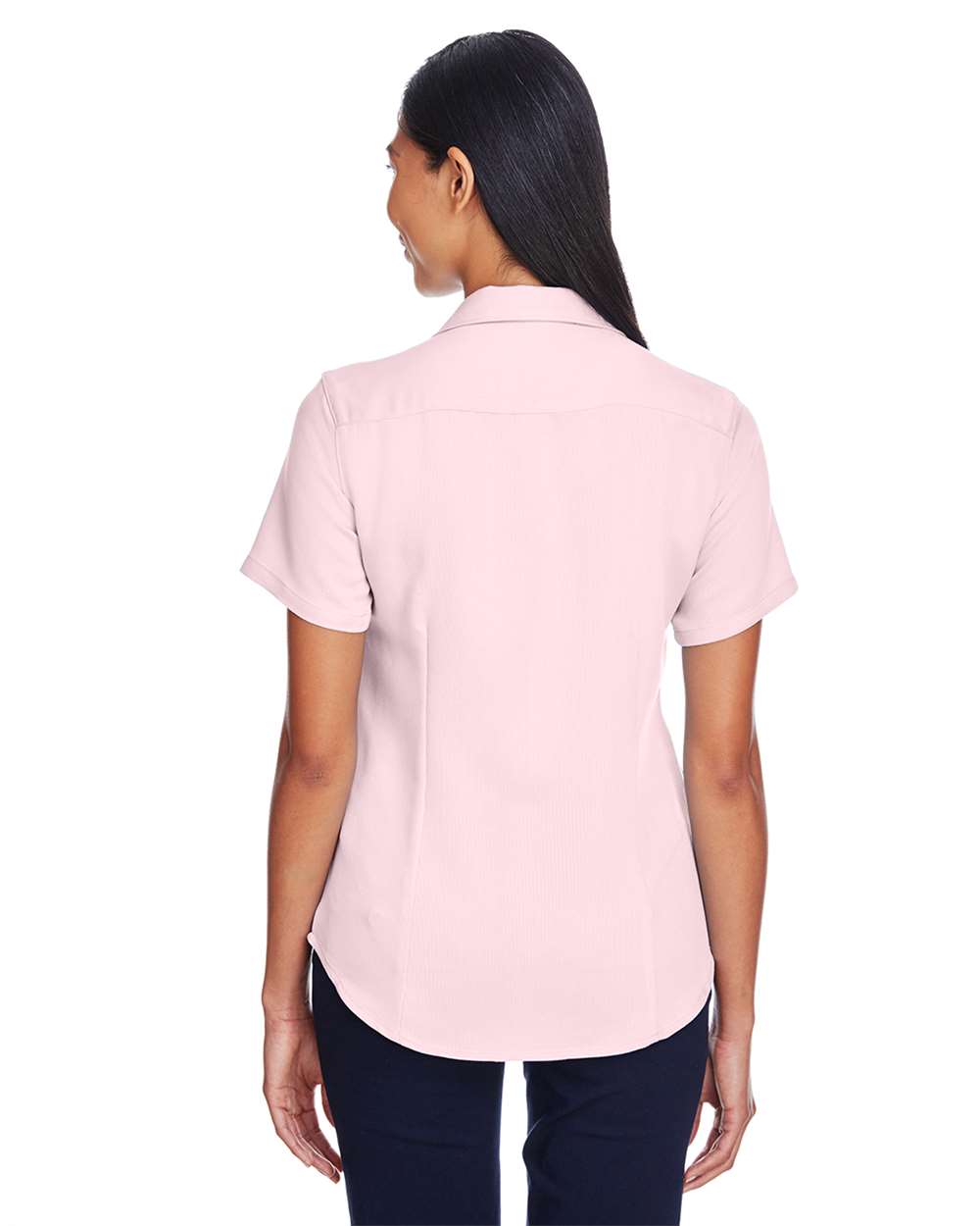 🔥 Harriton Women Bahama Cord Camp Shirt Short Sleeve button Up To 2XL M570W - Picture 11 of 41