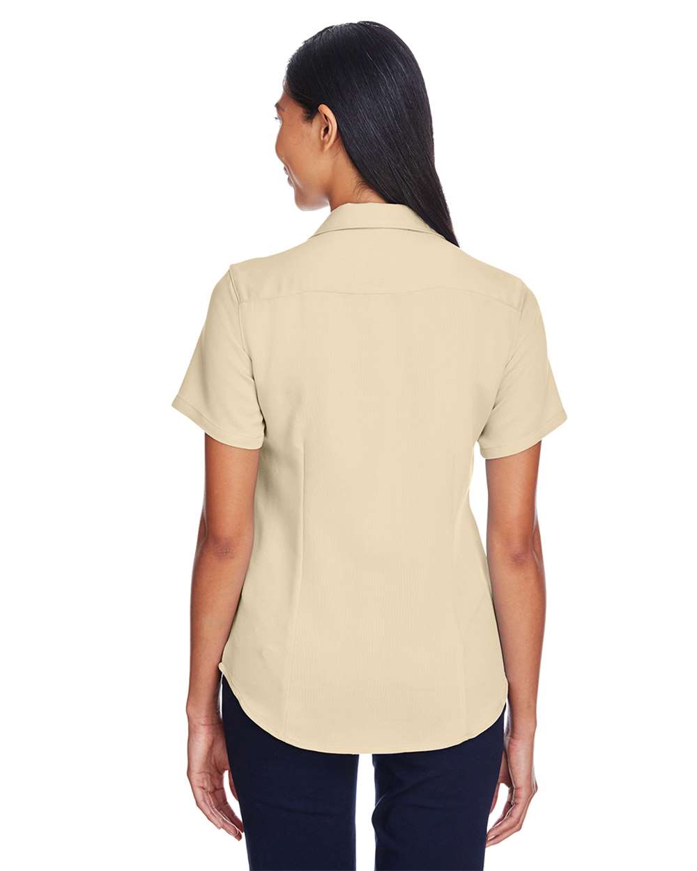 🔥 Harriton Women Bahama Cord Camp Shirt Short Sleeve button Up To 2XL M570W - Picture 36 of 41