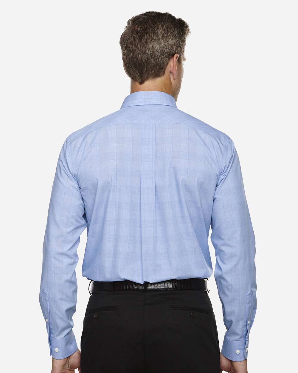 ๐ฅ Devon & Jones Men's Crown Glen Plaid Woven Dress Shirt Up To 4XL DG520 - Picture 11 of 11