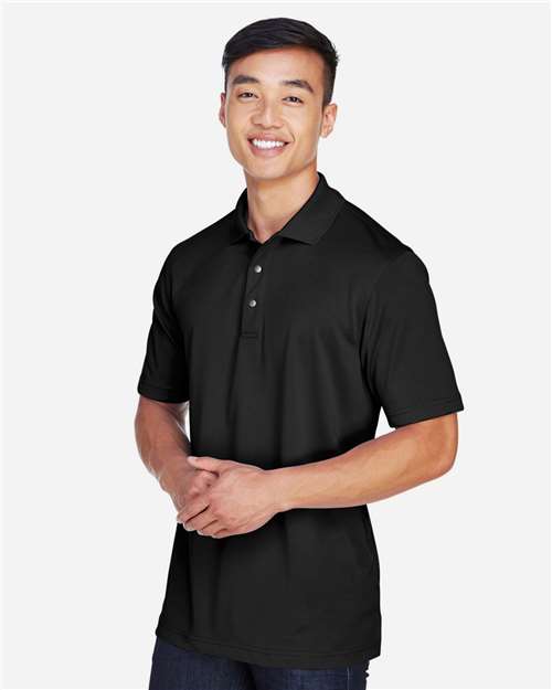 Men's Advantage Snag Protection Plus IL Snap Placket Polo – On Model – Side