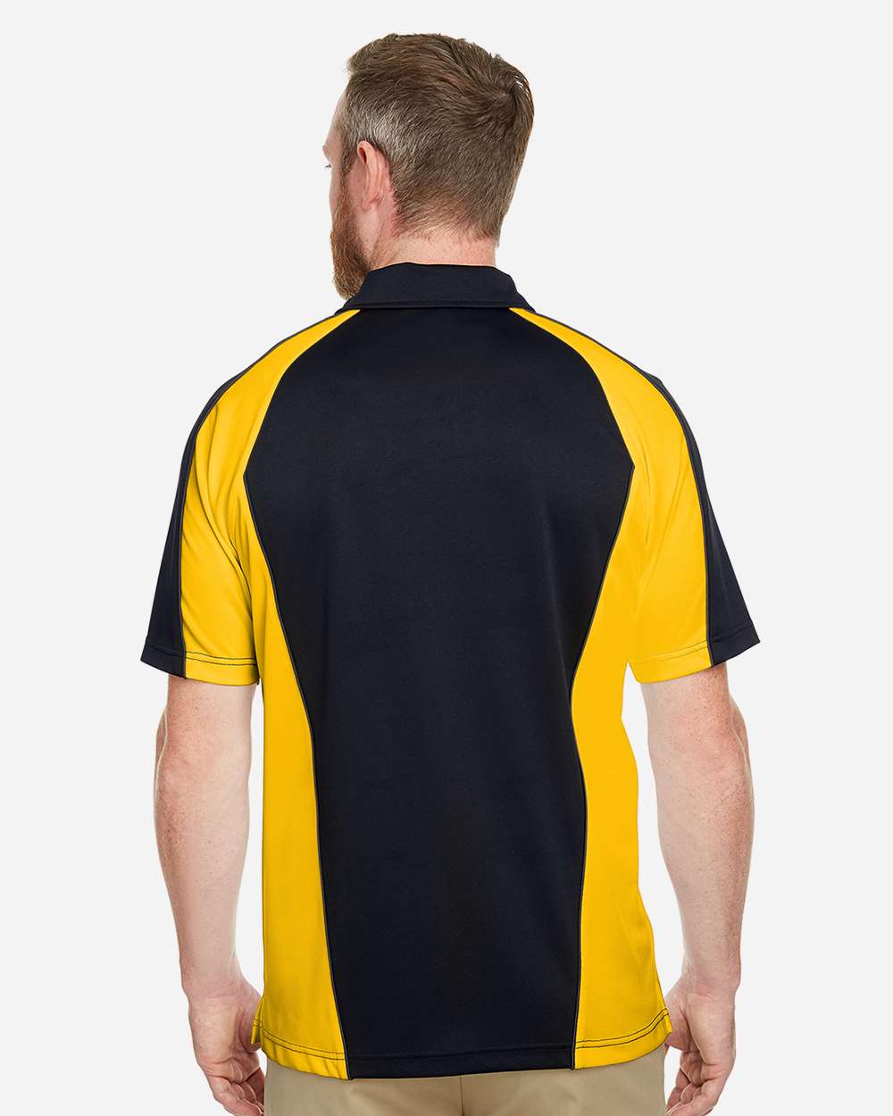 🔥 Harriton Men Advantage Snag Protection Plus IL Colorblock Polo Up To 6XL M385 - Picture 13 of 31