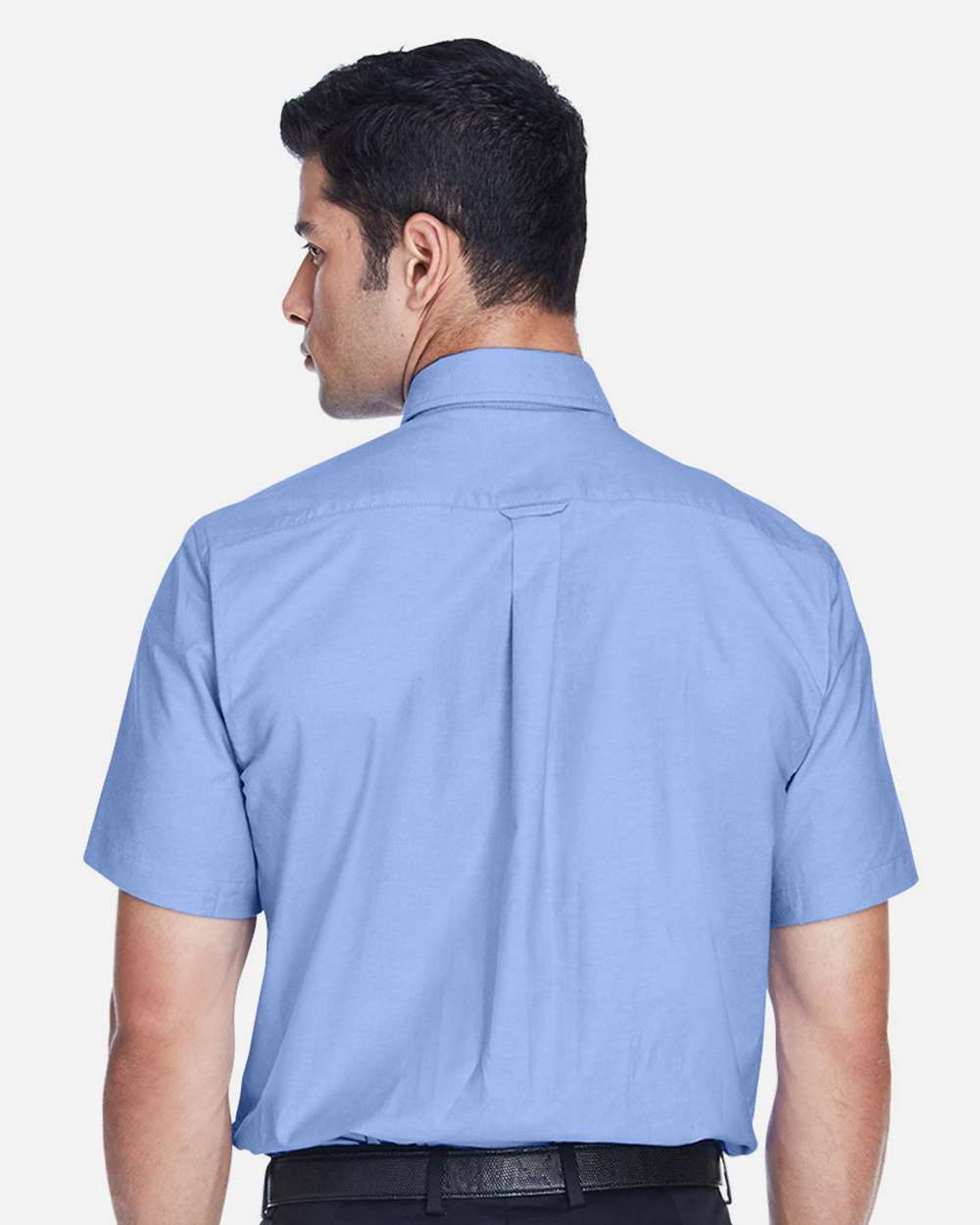 π₯ Harriton Men's Oxford Short Sleeve with Stain-Release Up To 4XL M600S - Picture 11 of 21