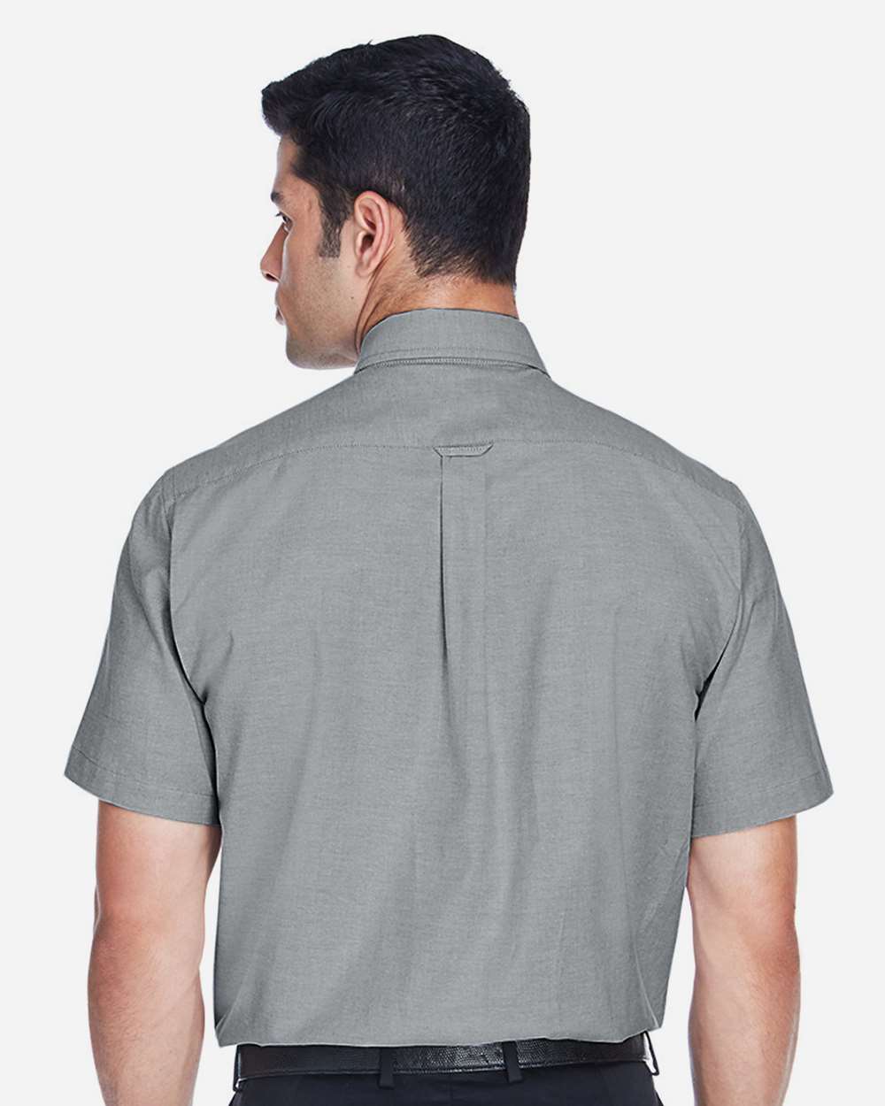 π₯ Harriton Men's Oxford Short Sleeve with Stain-Release Up To 4XL M600S - Picture 16 of 21