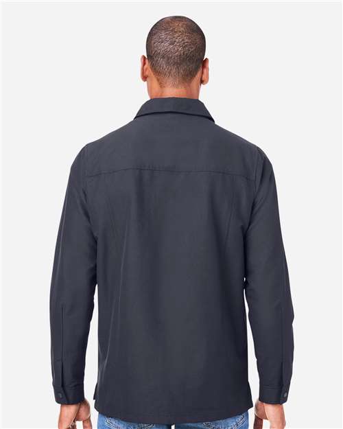Unisex Flex Twill Overshirt Jacket