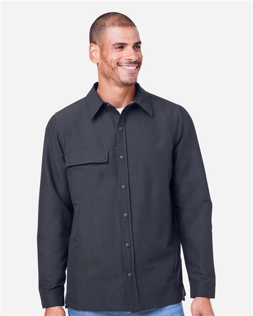 Unisex Flex Twill Overshirt Jacket