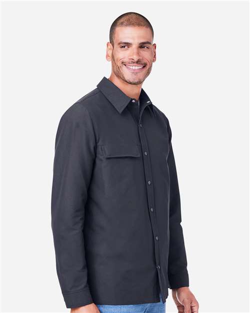 Unisex Flex Twill Overshirt Jacket