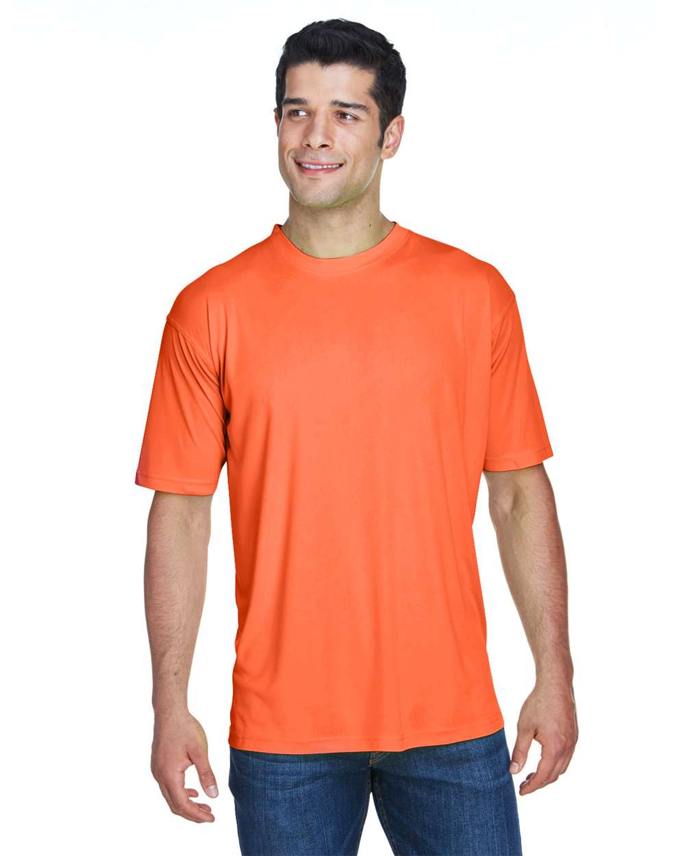 🔥 UltraClub Men Cool & Dry Sport Performance Interlock T-Shirt Up To 6XL 8420 - Picture 7 of 61
