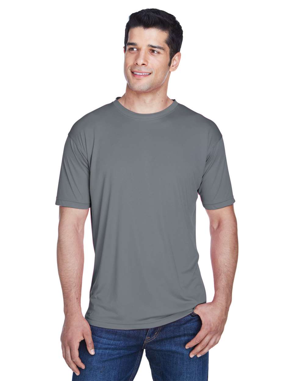 🔥 UltraClub Men Cool & Dry Sport Performance Interlock T-Shirt Up To 6XL 8420 - Picture 15 of 61