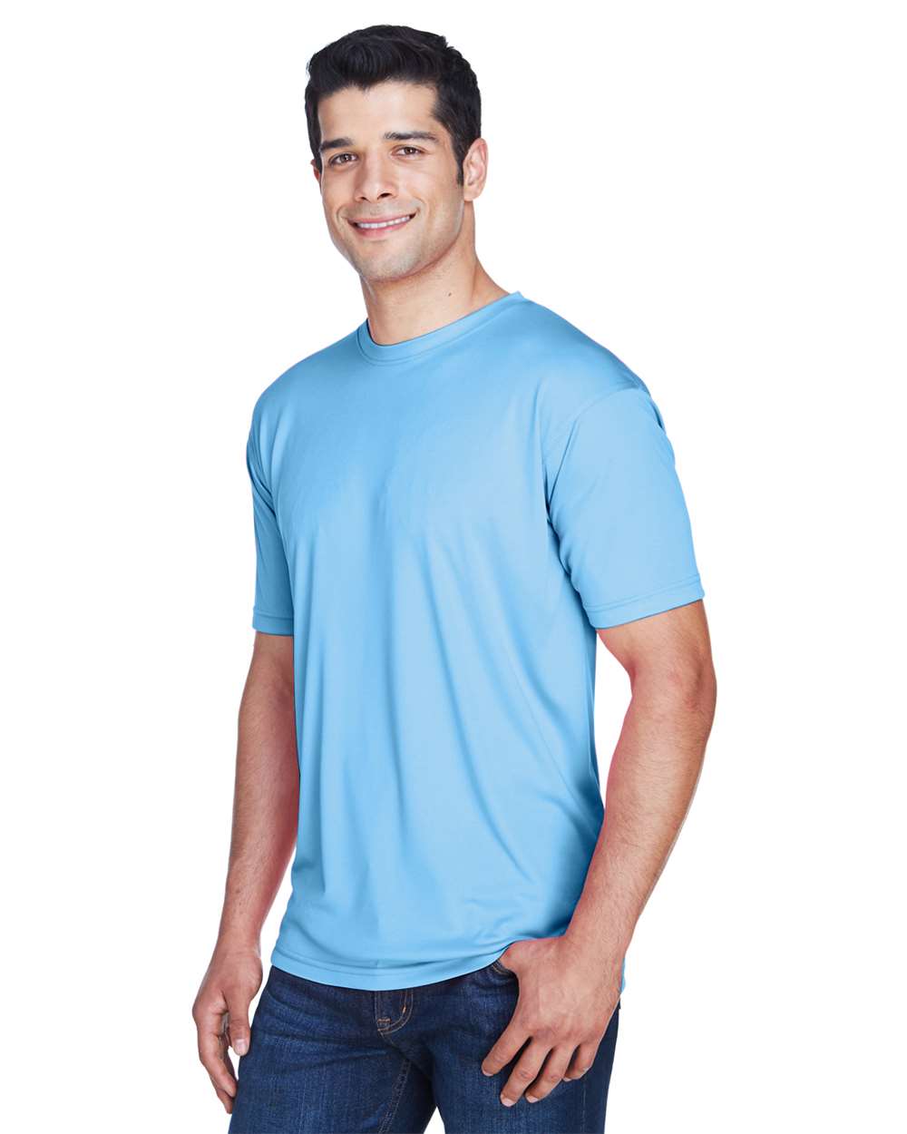🔥 UltraClub Men Cool & Dry Sport Performance Interlock T-Shirt Up To 6XL 8420 - Picture 18 of 61