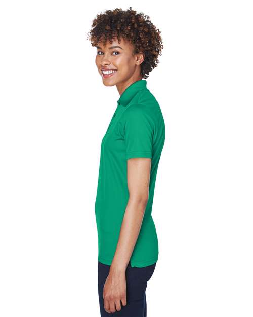 Women's Cool & Dry Mesh Piqué Polo – On Model – Side