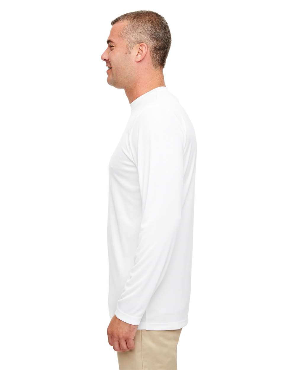 🔥 UltraClub Men Cool & Dry Sport Performance Long Sleeve T-Shirt Up To 6XL 8622 - Picture 16 of 19