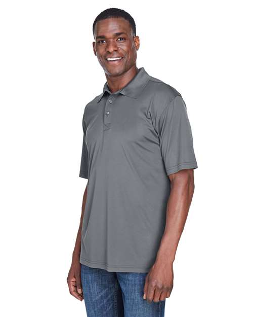 Men's Cool & Dry Sport Performance Interlock Polo – On Model – Side