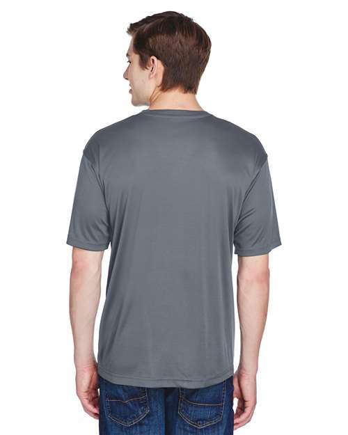 Men's Cool & Dry Basic Performance T-Shirt – On Model – Back
