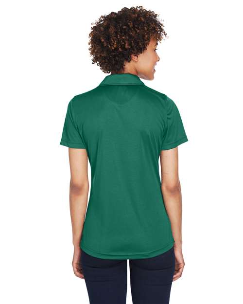 Women's Cool & Dry Sport Performance Interlock Polo – On Model – Back