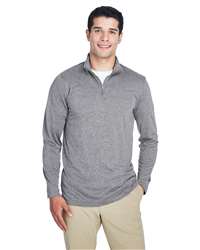 UltraClub 8618 - Men's Cool & Dry Heathered Performance Quarter
