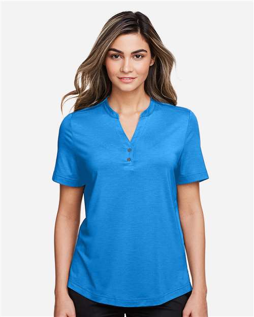 Women's JAQ Snap-Up Stretch Performance Polo