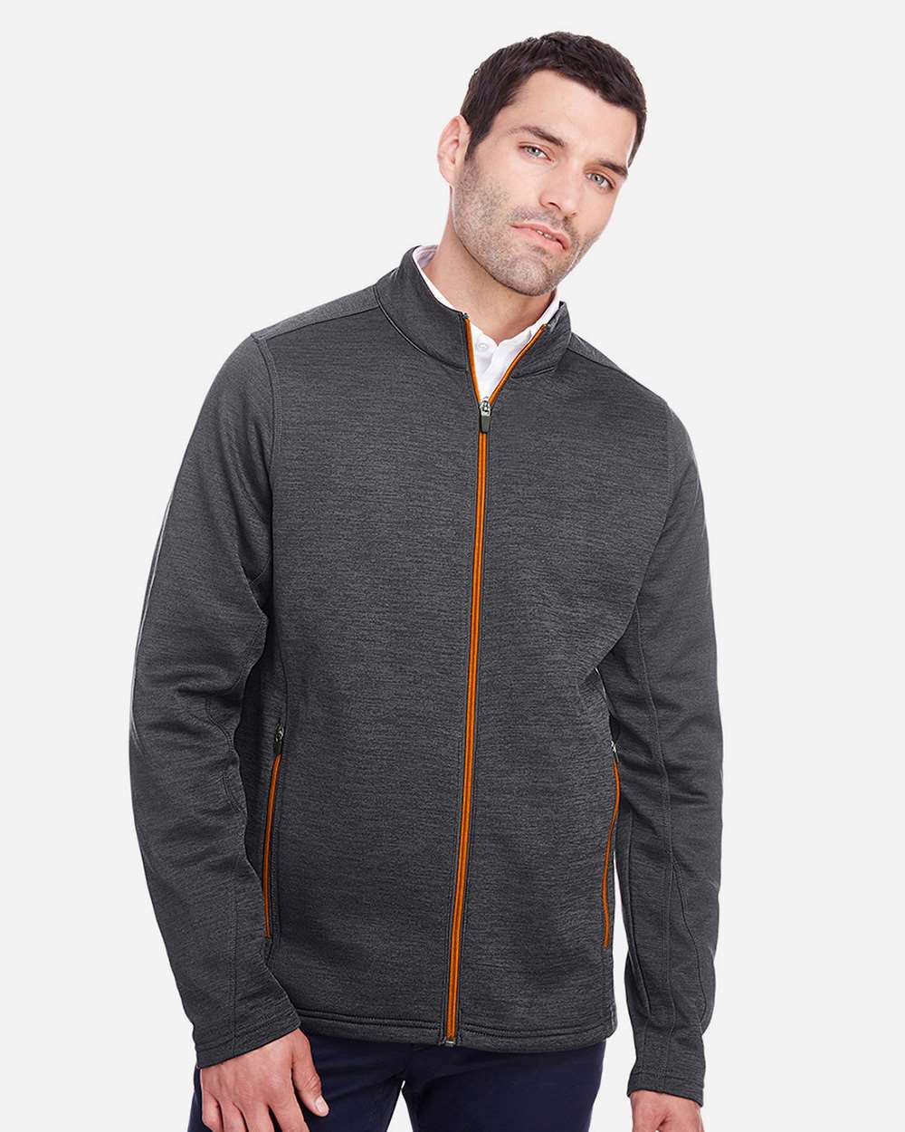 🔥 North End Men Flux 2.0 Full-Zip Jacket fleece zippered pocket Up To 5XL NE712 - Picture 8 of 31