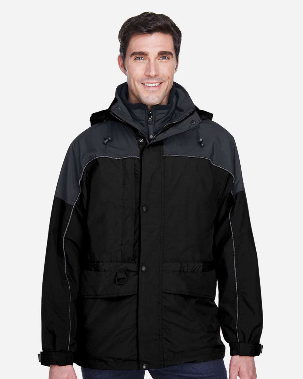 the north end「the north end」 North End 88006 - Men's 3-in-1 Two-Tone Parka