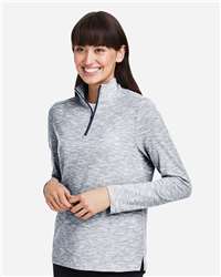 North End NE415W - Women's Eclipse Jacquard Quarter-Zip Pullover