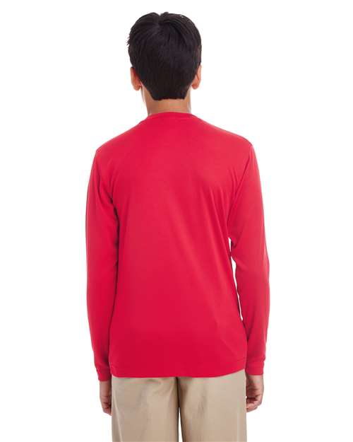 Youth Cool & Dry Performance Long Sleeve Top