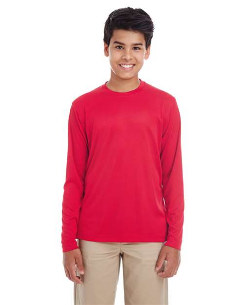 Youth Cool & Dry Performance Long Sleeve Top