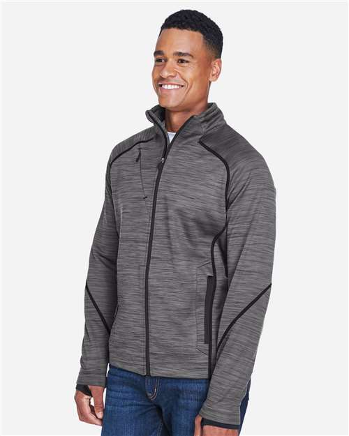 Men's Flux Mélange Bonded Fleece Jacket