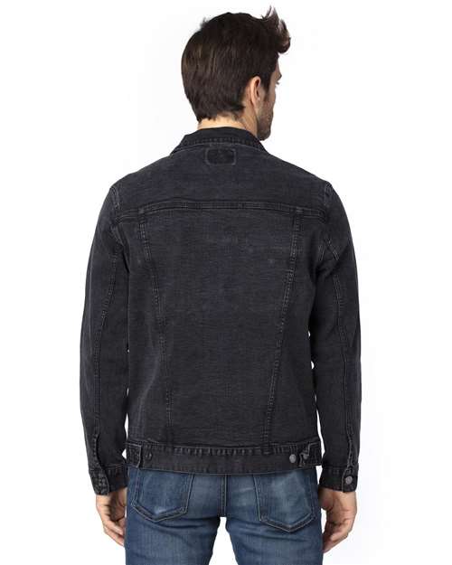 Unisex Denim Jacket – On Model – Back
