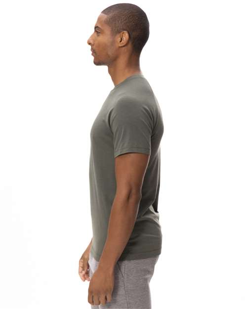 Unisex Impact Raglan T-Shirt – On Model – Side