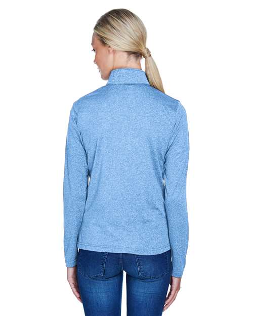 Women's Cool & Dry Heathered Performance Quarter-Zip Pullover