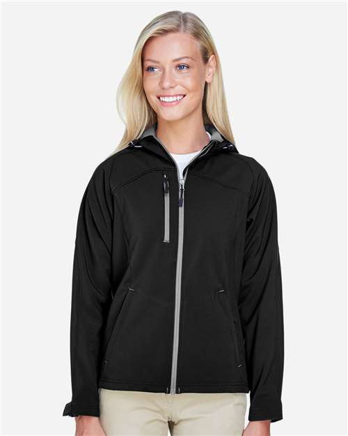 Women's Prospect Two-Layer Fleece Bonded Soft Shell Hooded Jacket