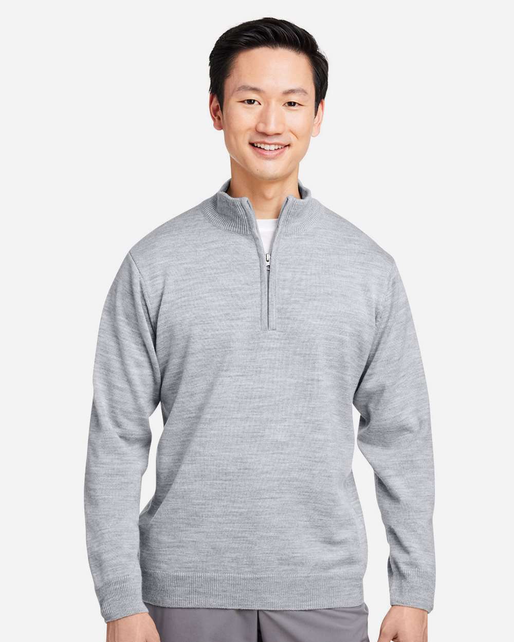 🔥 Harriton Men Unisex Pilbloc Quarter-Zip Pullover Sweater Up To 4XL M421 - Picture 15 of 19