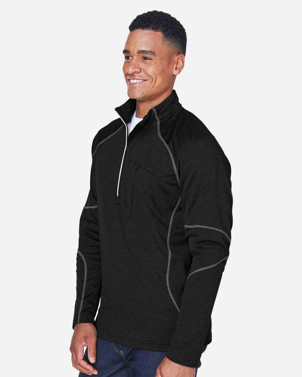 North End 88175 - Men's Catalyst Performance Fleece Quarter-Zip