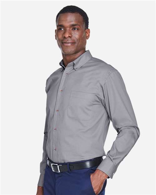 Men's Tall Easy Blend™ Twill Dress Shirt