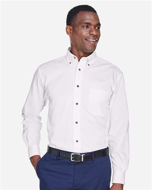 Men's Tall Easy Blend™ Twill Dress Shirt
