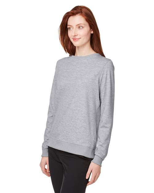 Women's Cloudspun Crewneck Sweatshirt – On Model – Side